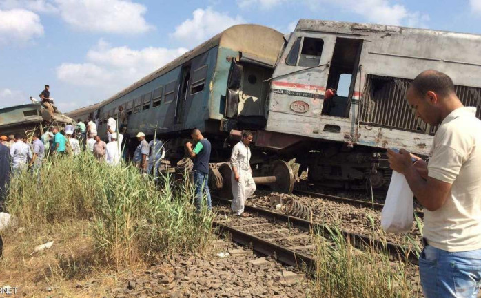 صورة نشرها حساب اليوم السابع على فيسبوك وقال إنها للحادث.