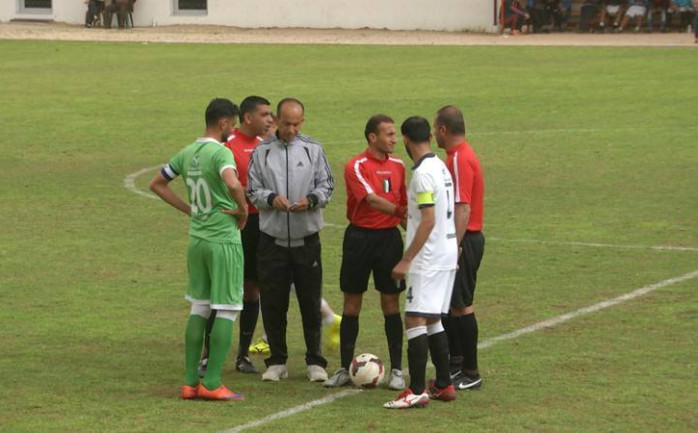 جانب من مباراة الشجاعية والهلال